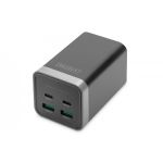 DIGITUS 4-Port USB-charging adapter, 150W GaN 150W, 2x USB-C, 2x USB-A, PD3.0 (DA-10181)