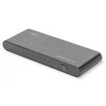 DIGITUS 4K Highspeed HDMI 2.0 Switch, 5x1 UHD 4K*2K@60Hz, Full 3D, aluminum housing, black (DS-45317)