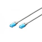 DIGITUS CAT 5e U-UTP patch cord, PVC AWG 26/7, length 10 m, color white (DK-1512-100/WH)