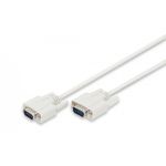 DIGITUS Datatransfer connection cable, D-Sub9 M/M, 2.0m, serial, molded, be (AK-610107-020-E)