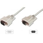 DIGITUS Datatransfer extension cable, D-Sub9 M/F, 2.0m, serial, molded, be (AK-610203-020-E)