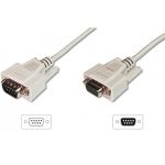 DIGITUS Datatransfer extension cable, D-Sub9 M/F, 3.0m, serial, molded, be (AK-610203-030-E)