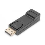 DIGITUS DisplayPort adapter, DP - HDMI type A M/F, w/interlock, DP 1.1a, Full HD, bl (DB-340602-000-S)