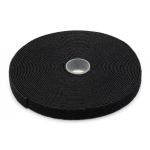 DIGITUS Hook-and-loop fastener tape fabric, 10m x 15mm x 2.6mm, on roll, bl (AK-770905-100-S)