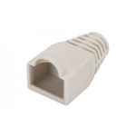 DIGITUS Kink Protection Sleeves, for 8P8C Modular plugs color grey (A-MOT/E 8/8)