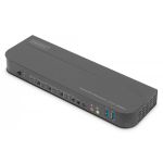 DIGITUS KVM Switch, 4xDP, 1xDP/HDMI Out,USB 4K@60Hz (DS-12890)