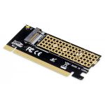 DIGITUS M.2 NVMe SSD PCIexpress Add-On card x16 supports M Key, size 80,60,42 and 30mm (DS-33171)