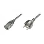 DIGITUS Power Cord, CEE 7/7 (Typ-F) - C13 M/F, 1.8m, H05VV-F3G 0.75qmm, black (AK-440101-018-S)