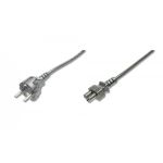 DIGITUS Power Cord, CEE 7/7 (Typ-F) - C5 M/F, 1.2m, H05VV-F3G 0.75qmm, bl (AK-440115-012-S)