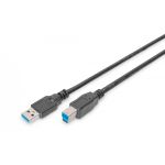 DIGITUS USB 3.0 connection  cable, type A - B M/M, 1.8m, USB 3.0 conform, bl (DB-300115-018-S)