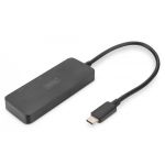 DIGITUS USB-C - 3x DP MST Video Hub DP 1.4, 4K/60Hz (DS-45334)