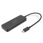 DIGITUS USB-C - 3x HDMI MST Video Hub DP 1.4, HDMI 2.0, 4K/60Hz (DS-45333)