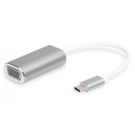 DIGITUS USB Type-C 1080p VGA Adapter, 20cm cable length Aluminium Housing, (DA-70837)