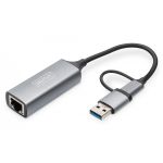 DIGITUS USB3.0/USB C 3.1 to 2.5G Ethernet Adapter (DN-3028)