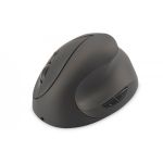 DIGITUS Wireless Ergonomic Optical Mouse 6D (Buttons), 2.4GHz, rechargeable battery, black (DA-20155)