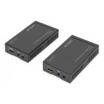 DIGITUS 4K HDMI Extender Set, HDBaseT, UHD 4K*2K@30Hz 70m over network cable (Cat 5E, 6, 7) (DS-55500)