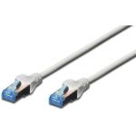 DIGITUS CAT 5e F-UTP patch cord, PVC AWG 26/7, length 0.25 m, color grey (DK-1522-0025)