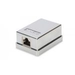 DIGITUS CAT 6 Surface mount box, 1x Keystone Module, shielded, 1-port (DN-93710)