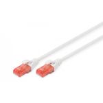 DIGITUS CAT 6 U-UTP patch cable, Cu, LSZH AWG 26/7, length 2 m, color white (DK-1617-020/WH)