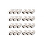 DIGITUS CAT 6A Keystone Jack, shielded,Re-embedded tool free connec., set 24 pcs (DN-93615-24)