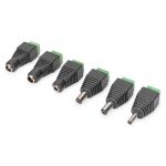 DIGITUS DC plug adapter with terminal block DC 1.35*3.5/ 2.1*5.5/ 2.5*5.5 (DA-70500)