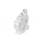 DIGITUS DIN-Rail Adapter for 1x Keystone Module, IP20 labeling field, dust cover, suit. for DN-93617 (AN-25187)