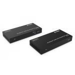 DIGITUS HDBaseT KVM Extender Set, 150 m 4K/60Hz, USB 1.1, PoC, IR, black (DS-55522)
