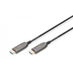 DIGITUS HDMI AOC hybrid-fiber connection cable, Type A M/M, 20m, UHD 8K@60Hz, gold, bl (AK-330126-200-S)