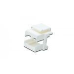 DIGITUS LC keystone frame for patch panel color white (DN-BLIND-LC)