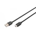 DIGITUS USB Type-C connection cable, type A to C M/M, 4.0m, 3A, 480MB, 2.0 Version, bl (AK-300148-040-S)