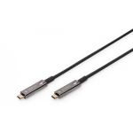 DIGITUS USB Type-C - USB Type-C AOC Hybrid cable 4K@60Hz USB 3.1 SPEC 10m (AK-330160-100-S)