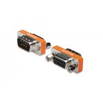 DIGITUS Zero Modem adapter, D-Sub9 metal housing, M/F, with Hex screws (AK-610513-000-I)