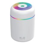 Difuzor Electric de Parfum cu USB &amp; LED Colorat &Oslash;7.5x11.5cm
