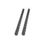 DIGITUS 42U vertical cable management ducts 1865x92x85 mm, set= 2 pieces, black (RAL 9005) (DN-19 ORG-42U-B)