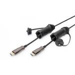 DIGITUS 4K HDMI AOC Connectioncable, armoured Protection for Plugs  IP 68; 30m , 4K*2K@60HZ (AK-330130-300-S)
