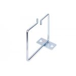 DIGITUS Cable management ring, steel, 80 x 80 mm front opening, offset fixation (DN-97674)