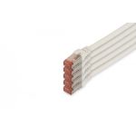 DIGITUS CAT 6 S-FTP patch cord, Cu, LSZH AWG 27/7, length 10 m, 5 pieces, color white (DK-1644-100-WH-5)