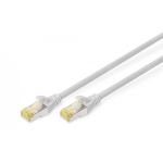 DIGITUS CAT 6A S-FTP patch cord, Cu, LSZH AWG 26/7, length 0.25 m, color grey (DK-1644-A-0025)
