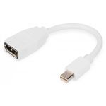 DIGITUS DisplayPort adapter cable, mini DP - DP M/F, 0.15m, DP 1.2 conform, (DB-340405-001-W)