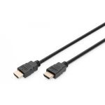 DIGITUS HDMI Premium High Speed connection cable, type A M/M, 5.0m, w/Ethernet, Ultra HD 60p, (DB-330123-050-S)