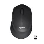 logitech Logitech M330 SILENT PLUS - BLACK - 2.4GHZ - EMEA (910-004909)