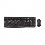 logitech LOGITECH MK120 corded Desktop black USB (UK) (920-002552)