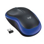 logitech Mouse LOGITECH M185 Wireless Blue (910-002239)