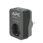 apcbyschneiderelectric APC PME1WU2B-GR dispozitive de protecție la supratensiuni Negru, Gri 1 ieșire(i) AC 230 V (PME1WU2B-GR)