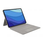 logitech Combo Tch iPad Pro 12.9' 5+6 Gen Sand UK (920-010222)