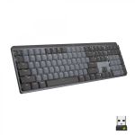 logitech Logitech Master Series MX Mechanical - Keyboard -  - Bluetooth LE - QWERTY - Intl USA - : Clicky - graphite (920-010759)
