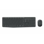 logitech Logitech Wireless Keyboard+Mouse MK235 black retail (920-007905)