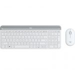 logitech Slim Wireless Keyboard and Mouse Combo MK470 - OFFWHITE - US INT'L - 2.4GHZ - N/A - INTNL (920-009205)