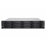 qnap QNAP TS-1283XU-RP NAS Cabinet metalic (2U) Ethernet LAN Negru E-2124 (TS-1283XU-RP-E2124-8G)