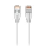 ubiquiti Ubiquiti UniFi patch cable with translucent booted RJ45 and Etherlighting support when paired with UniFi Pro Max switching, 0.15 m, white, 24-pack (UACC-Cable-Patch-EL-0.15M-W-24)